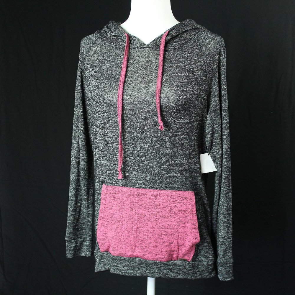 NWT | Hello Mello Black & Pink Thin Sweatshirt | S